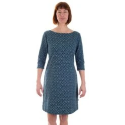 Robe Toto Zigzag Sweater En Coton Bio - Froy And Dind