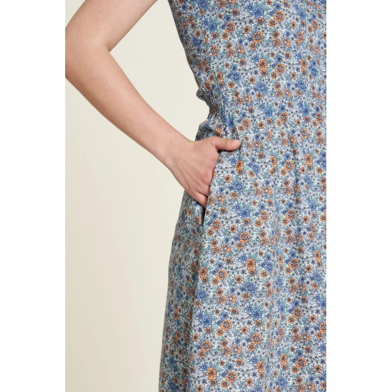 Robe TrapĂšze En Jersey De Coton Bio - Tranquillo â Image 3