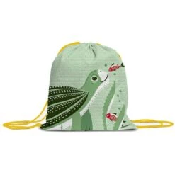 Sac D'activités Enfant Tortues En Coton Bio - Le Coq En Pâte