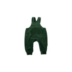 Salopette Verte Jens Bébé En Coton Bio - Onnolulu