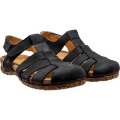 Sandales N5862 Tabernas Pleasant Noir - El Naturalista