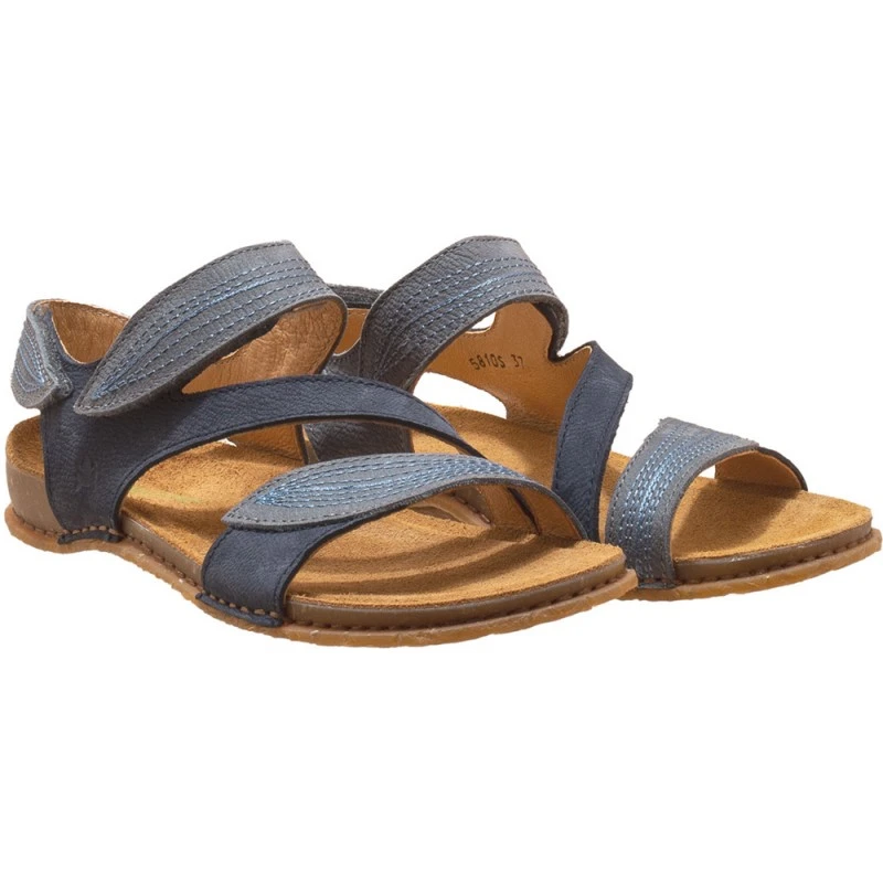 Sandales Panglao N5810S En Cuir Bleu - El Naturalista