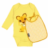 Set Cadeau De Naissance Body Et Bavoir Lion - Le Coq En Pâte
