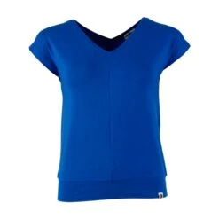Shirt Jacqueline Bleu En Tencel - Chills And Fever
