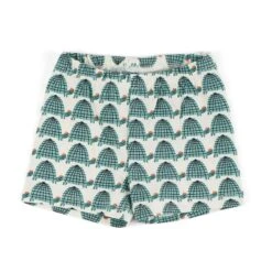 Shorts Tortues En Coton Bio - Roy And Dind
