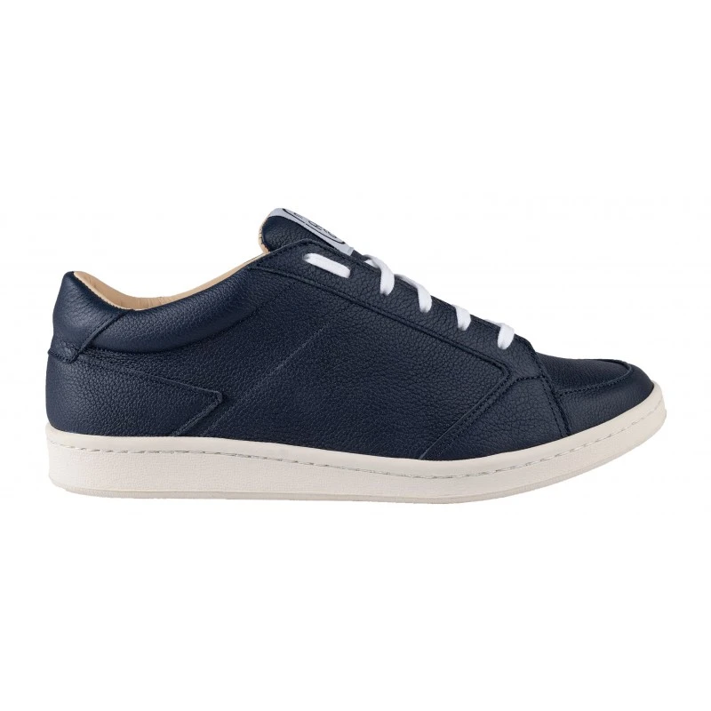Sneaker En Cuir Bleu Marine - Made In Romans â Image 2