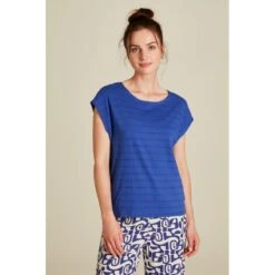 T-shirt En Coton Bio Ajouré - Tranquillo