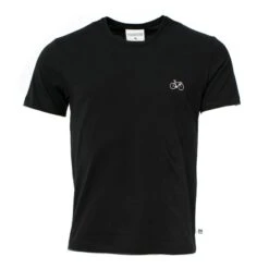 T-shirt Felix Noir En Coton Bio - Munoman
