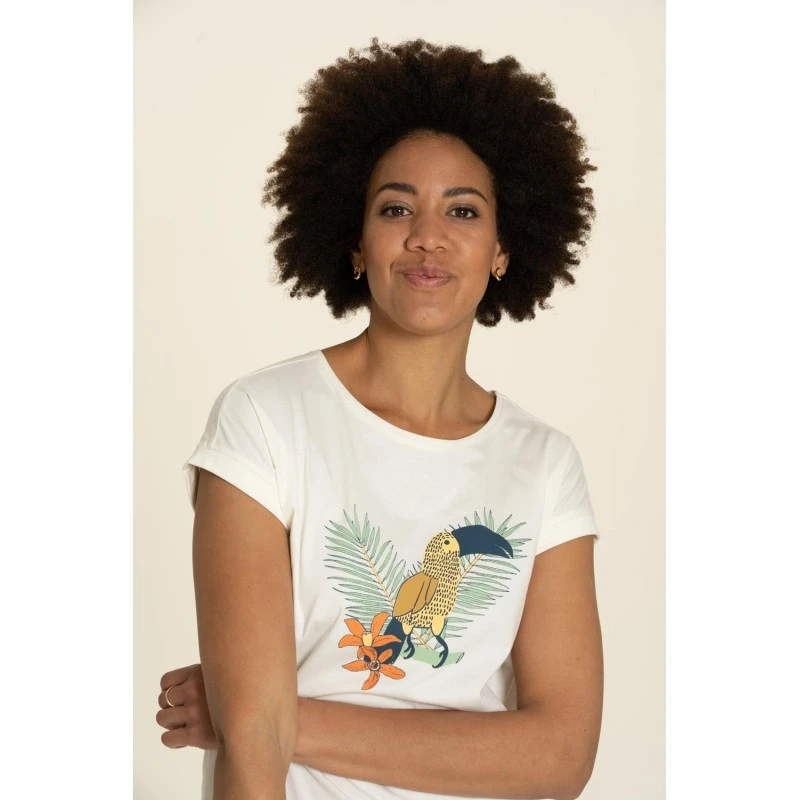 T-shirt Nuage Tropical En Coton Bio - Tranquillo â Image 3