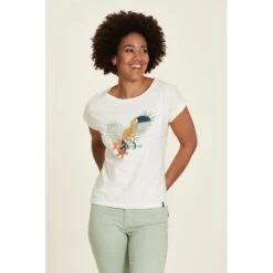 T-shirt Nuage Tropical En Coton Bio - Tranquillo