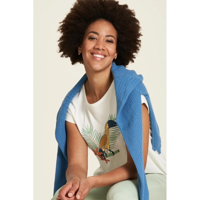 T-shirt Nuage Tropical En Coton Bio - Tranquillo â Image 4