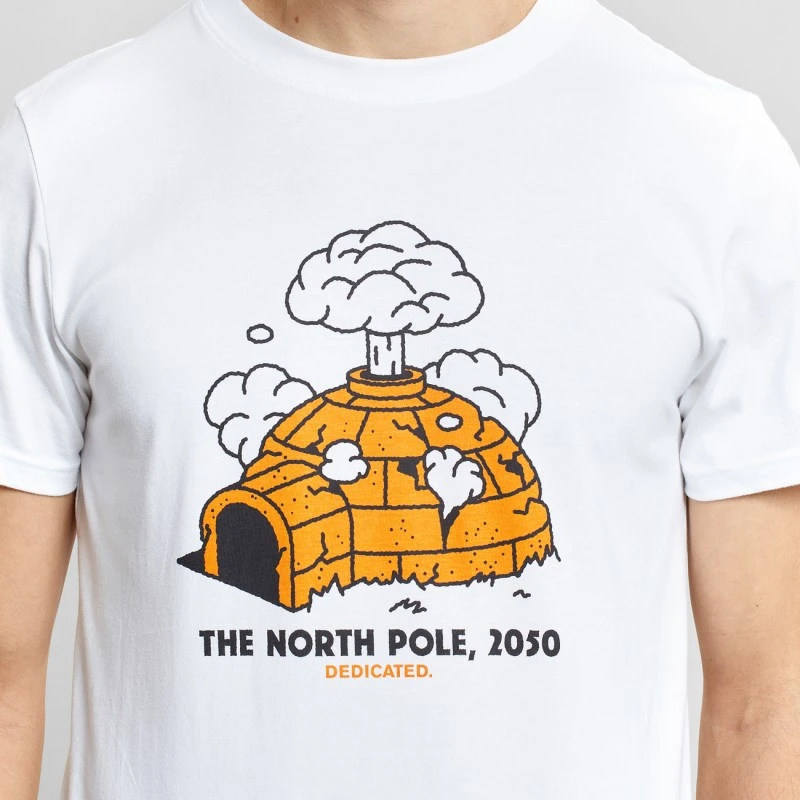 T-shirt Stockholm "Le Pôle Nord 2050" En Coton Bio - Dedicated – Image 2