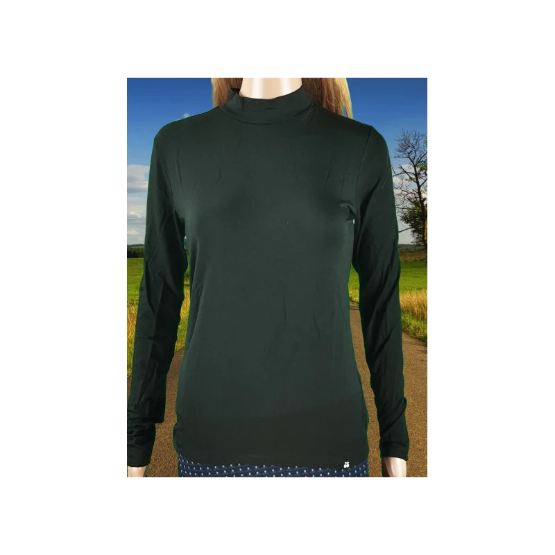 Tee-shirt Etta Noir En Tencel - Froy And Dind