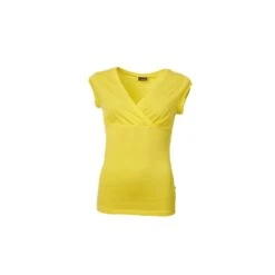 Tee-shirt Fleur Jaune En Tencel - Froy And Dind