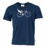 Tee-shirt Tito Dadbike Navy En Coton Bio - Munoman