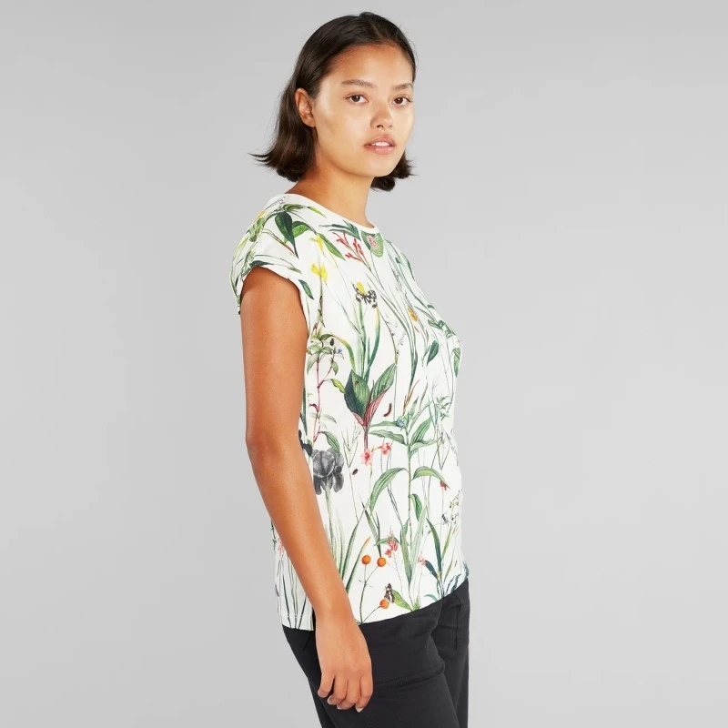 Tee-shirt Visby Flower En Coton Bio - Dedicated. â Image 3