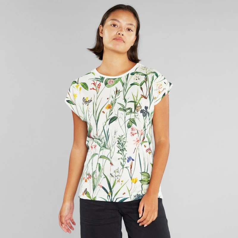 Tee-shirt Visby Flower En Coton Bio - Dedicated.