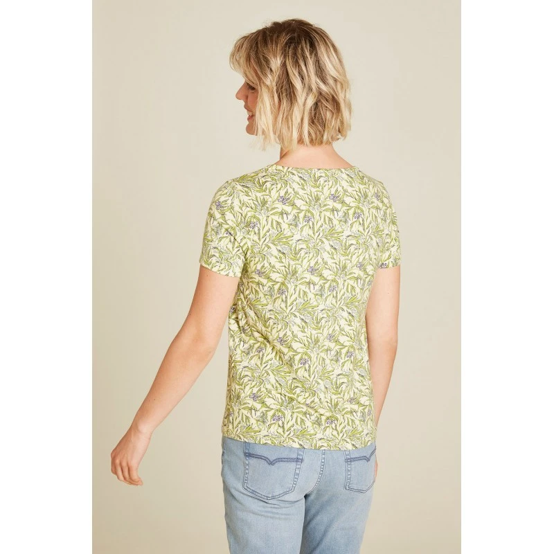 Top "feuillage D'été" En Coton Bio - Tranquillo – Image 3