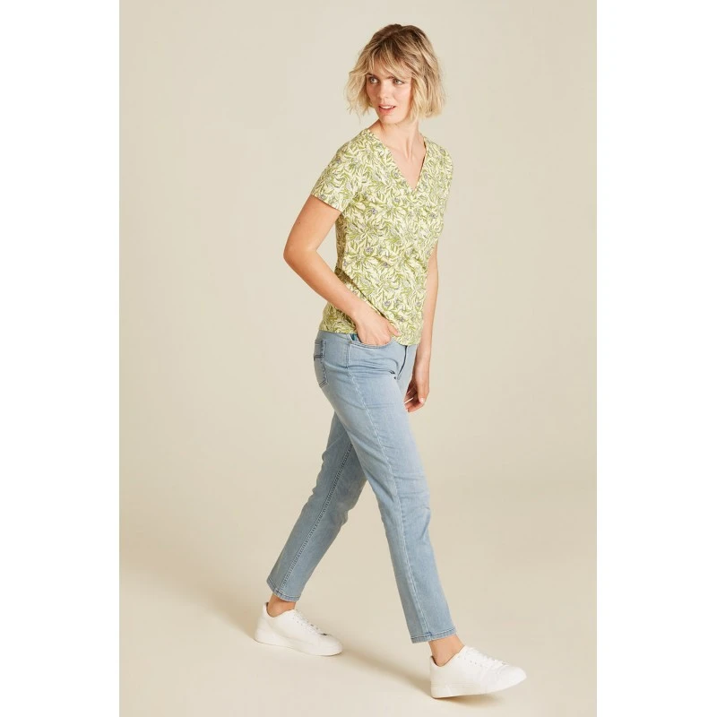 Top "feuillage D'été" En Coton Bio - Tranquillo – Image 4
