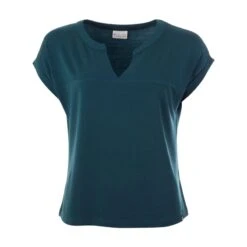Top Gusta Teal En Tencel - Froy And Dind
