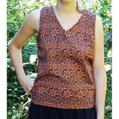 Top Sans Manches En Coton Naturel - Yak Hotel