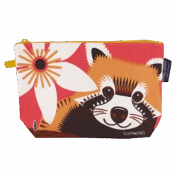Trousse Ă Crayons Panda Roux En Coton Bio - Le Coq En PĂąte