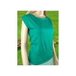 Tshirt Ada Green En Tencel - Froy And Dind