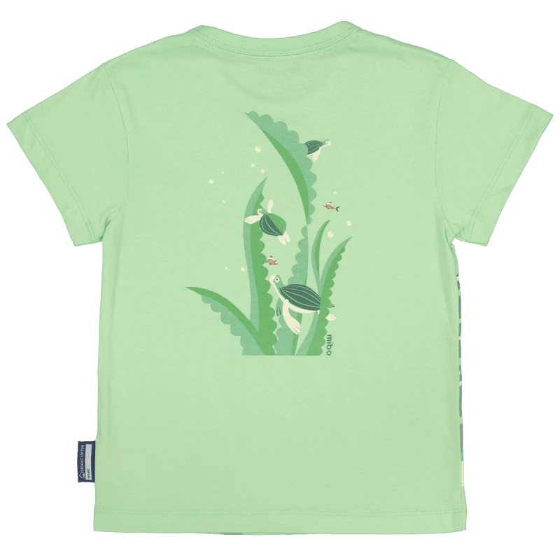 Tshirt Enfant Tortue Luth En Coton Bio - Le Coq En PĂąte â Image 2