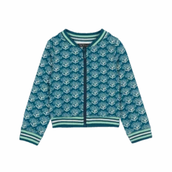 King Louie Veste Enfant Baseball Pincushion En Coton Bio - Petit Louie